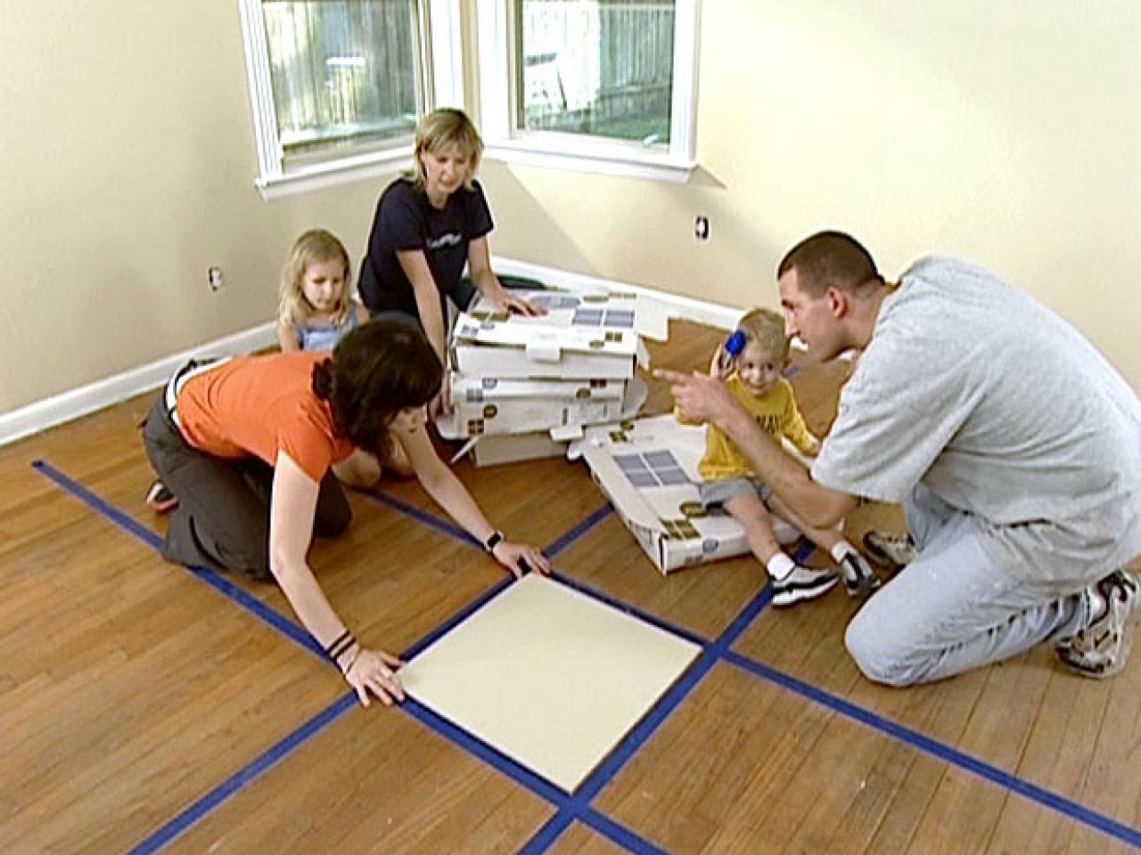 How To Install Carpet Tiles Hgtv