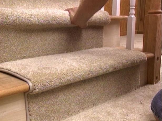 Install A Carpet Runner On Stairs, Stair Rug Runner Ideas