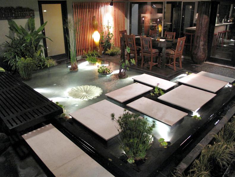 Asian-Inspired Courtyard 