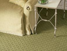 C02139 Embellished 2 Tuftex Green Carpet