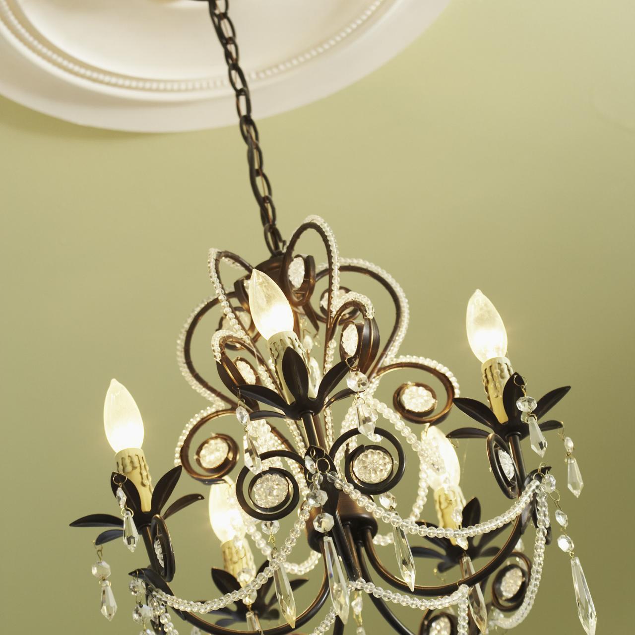How To Install A Decorative Ceiling Medallion Hgtv