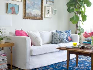 Henderson eclectic living room