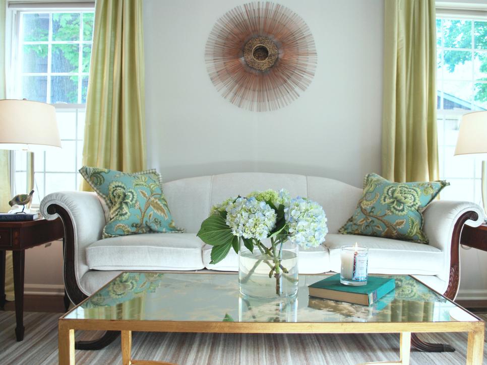 Spice Up White With Bright Accent Pillows Hgtv