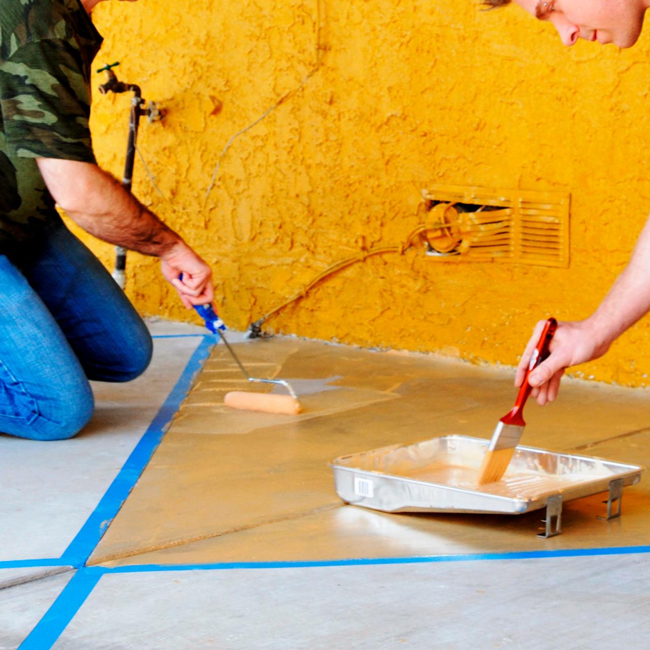 DIY How-to Remove Epoxy Paint & Polish Concrete Floors Video