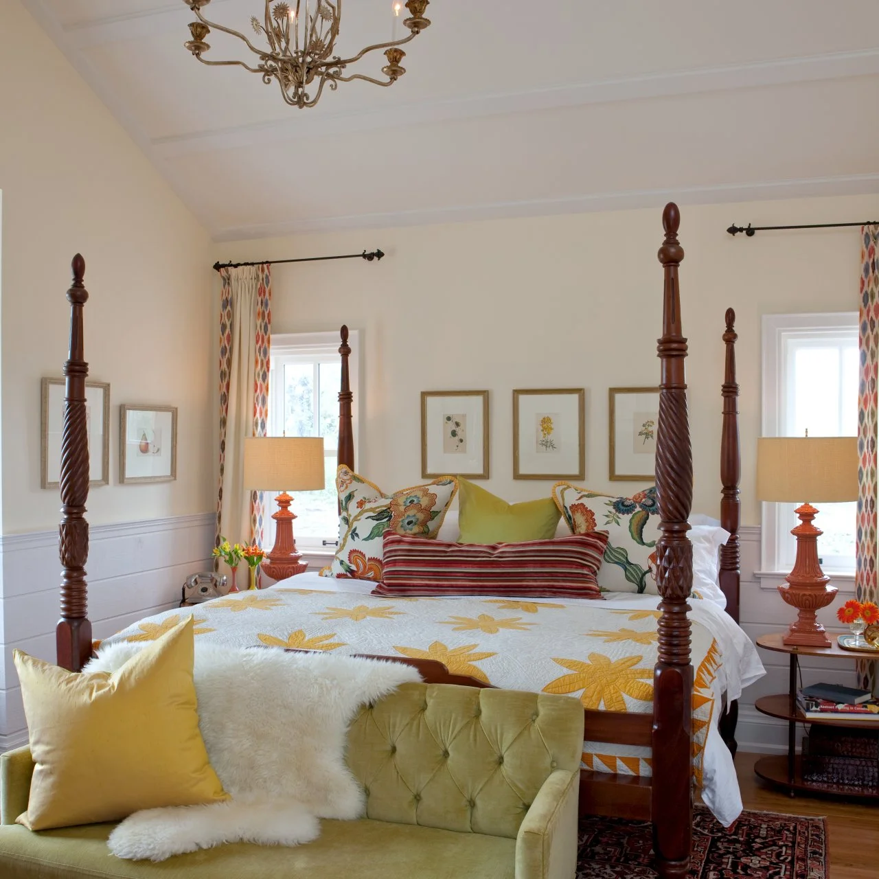 Dreamy Bedroom Window Treatment Ideas | HGTV, image size:1280x1280