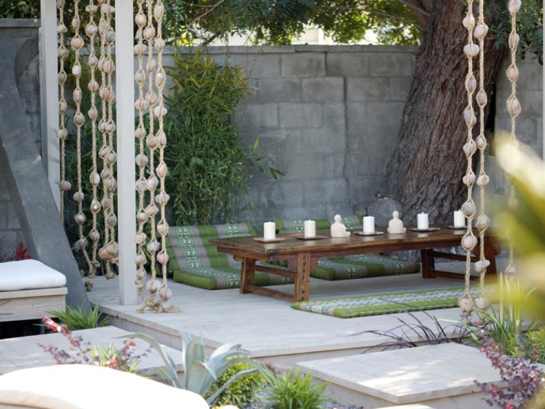 Zen Outdoor Area for Meditation 