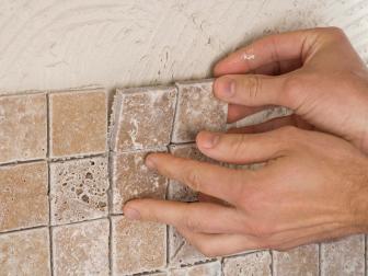 Install Tile Backsplash