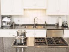 Keep down the costs of high-end countertops by doing some of the preliminary work.