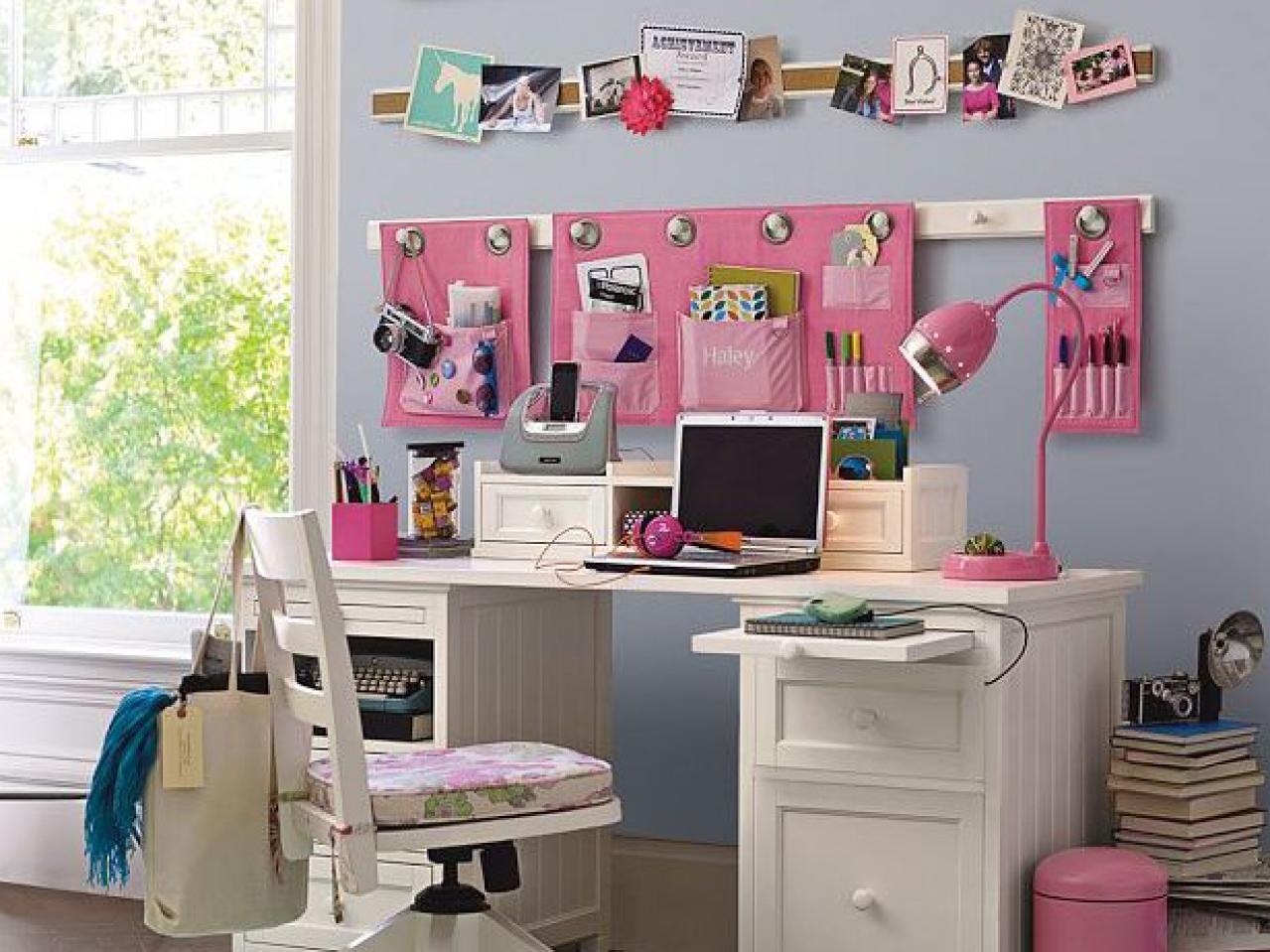 girls room storage ideas