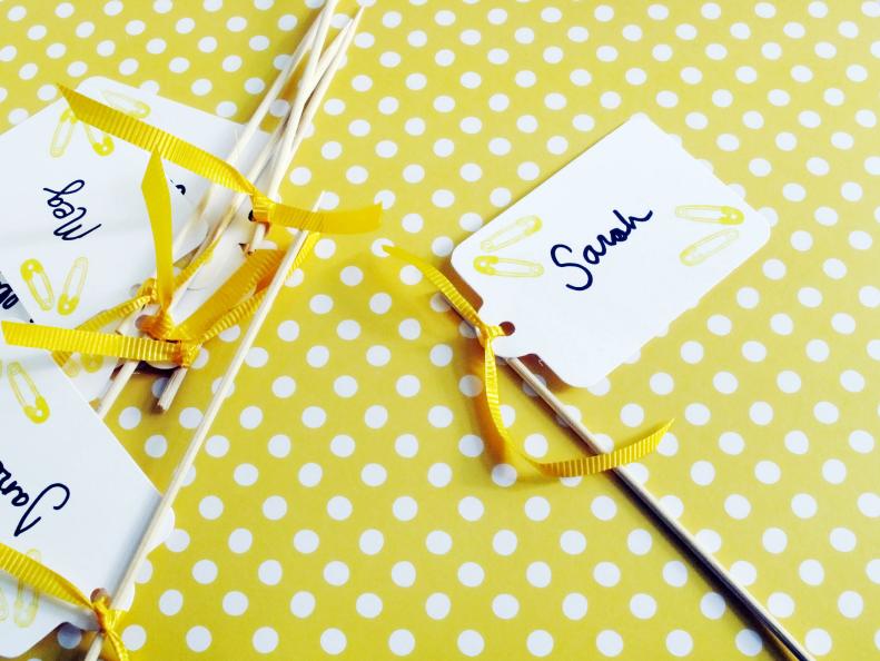 Baby Shower Name Tags 