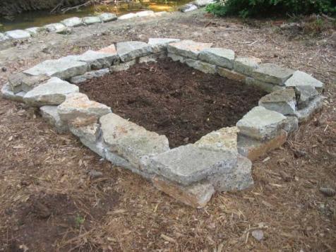 How to Build a Stone Raised Bed