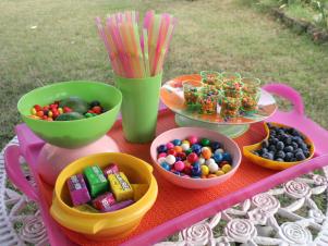 Summer Party Candy Tray