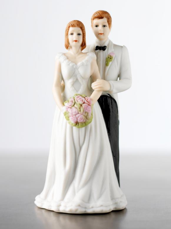 Ceramic Wedding Cake Toppers