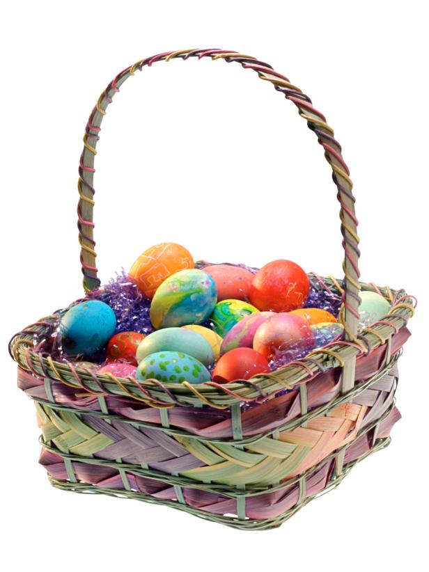 Colorful Easter Basket