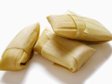 Corn Husk and Meat Tamales