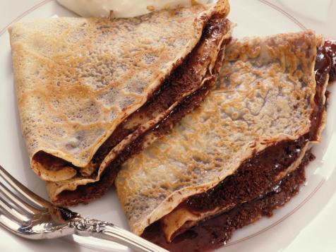 Chocolate Mousse Crepes