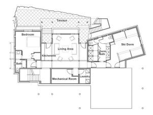 Floor Plan of Ground Level 2011 HGTV Dream Home