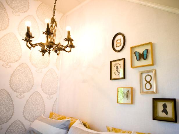 Guest Room Eclectic Look with Old and New Accents