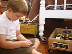 Wooden Soda Crate for Toy Storage