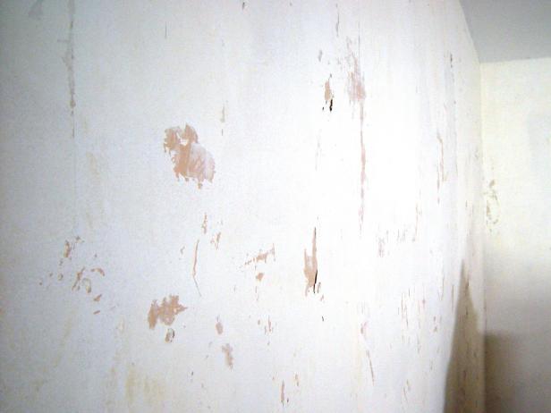 how to remove wall paper glue