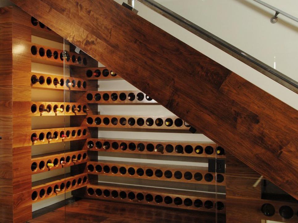 9 Staircase Storage Ideas Diy, How To Build Shelves Under Basement Stairs
