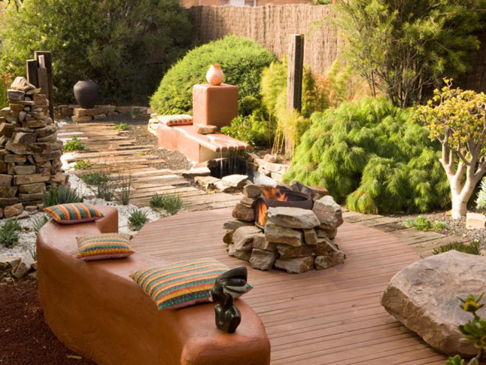 Beautiful Outdoor Fireplaces And Fire Pits Hgtv