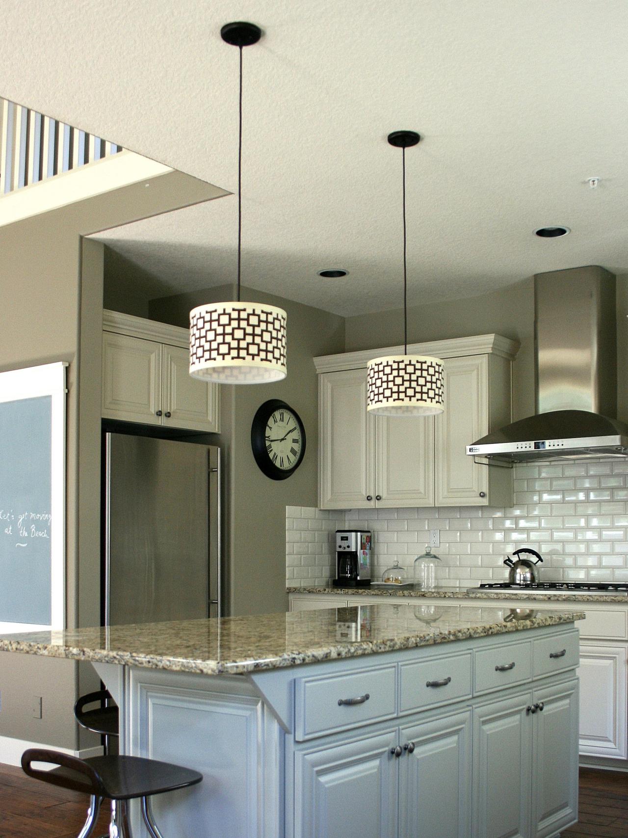 kitchen island light shades