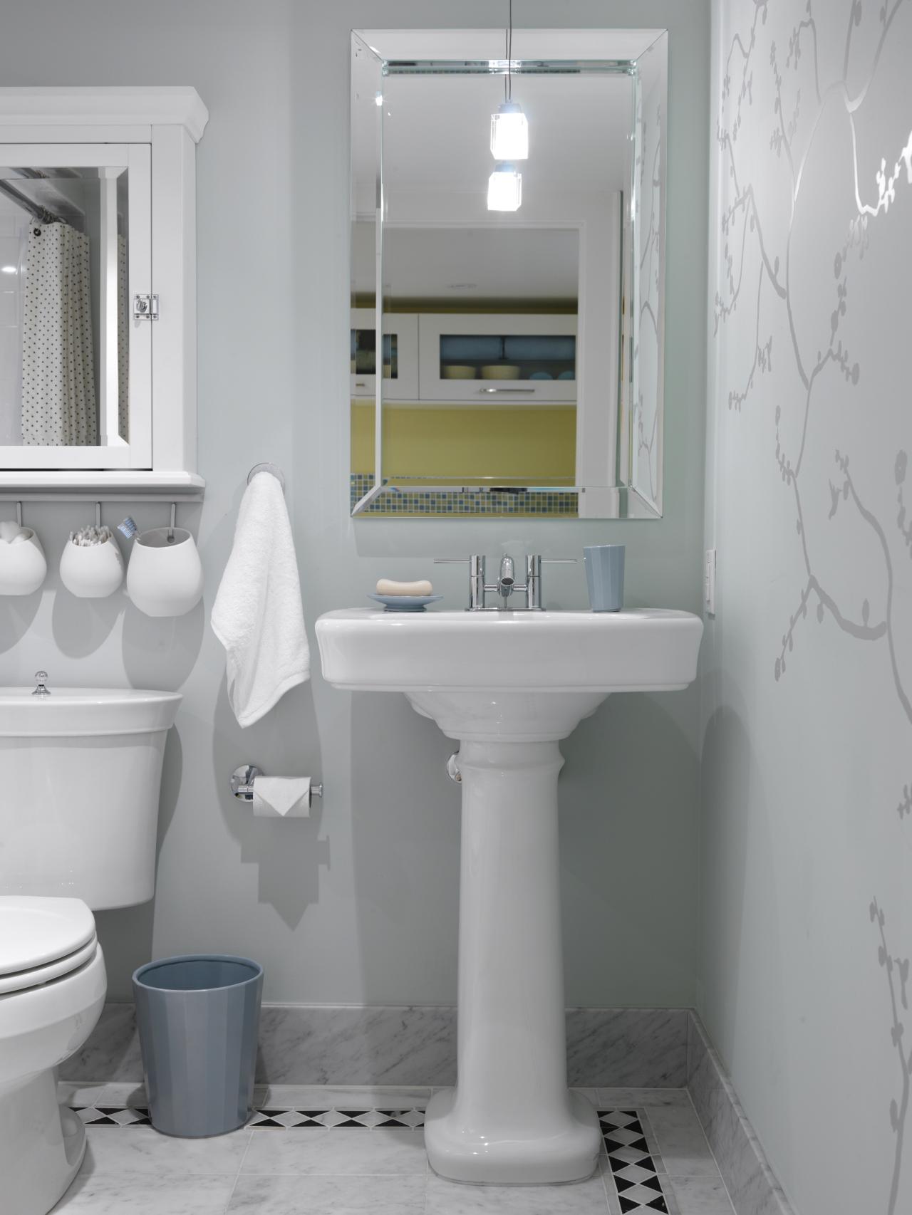 8 Ways To Tackle Storage In A Tiny Bathroom Hgtv S