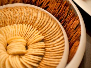 Cracker Platters on Display for Party Appetizers