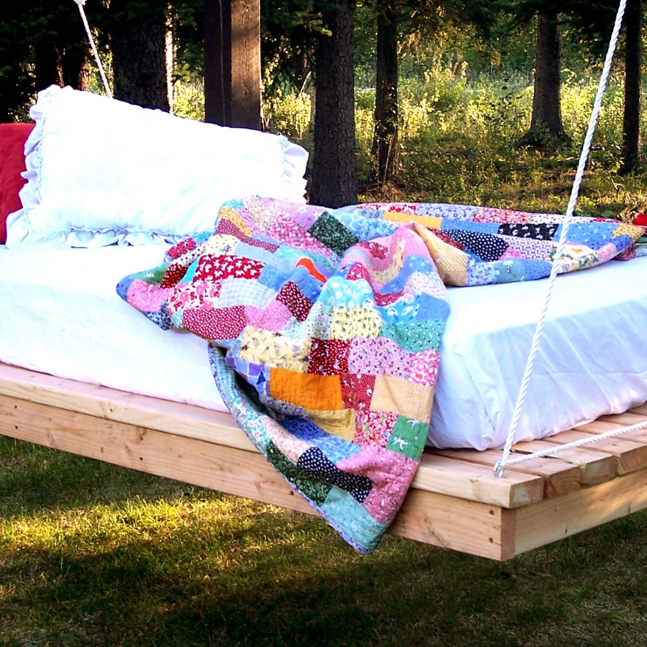 Outdoor hanging bed best sale