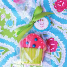 Cupcake Cookie Party Favors