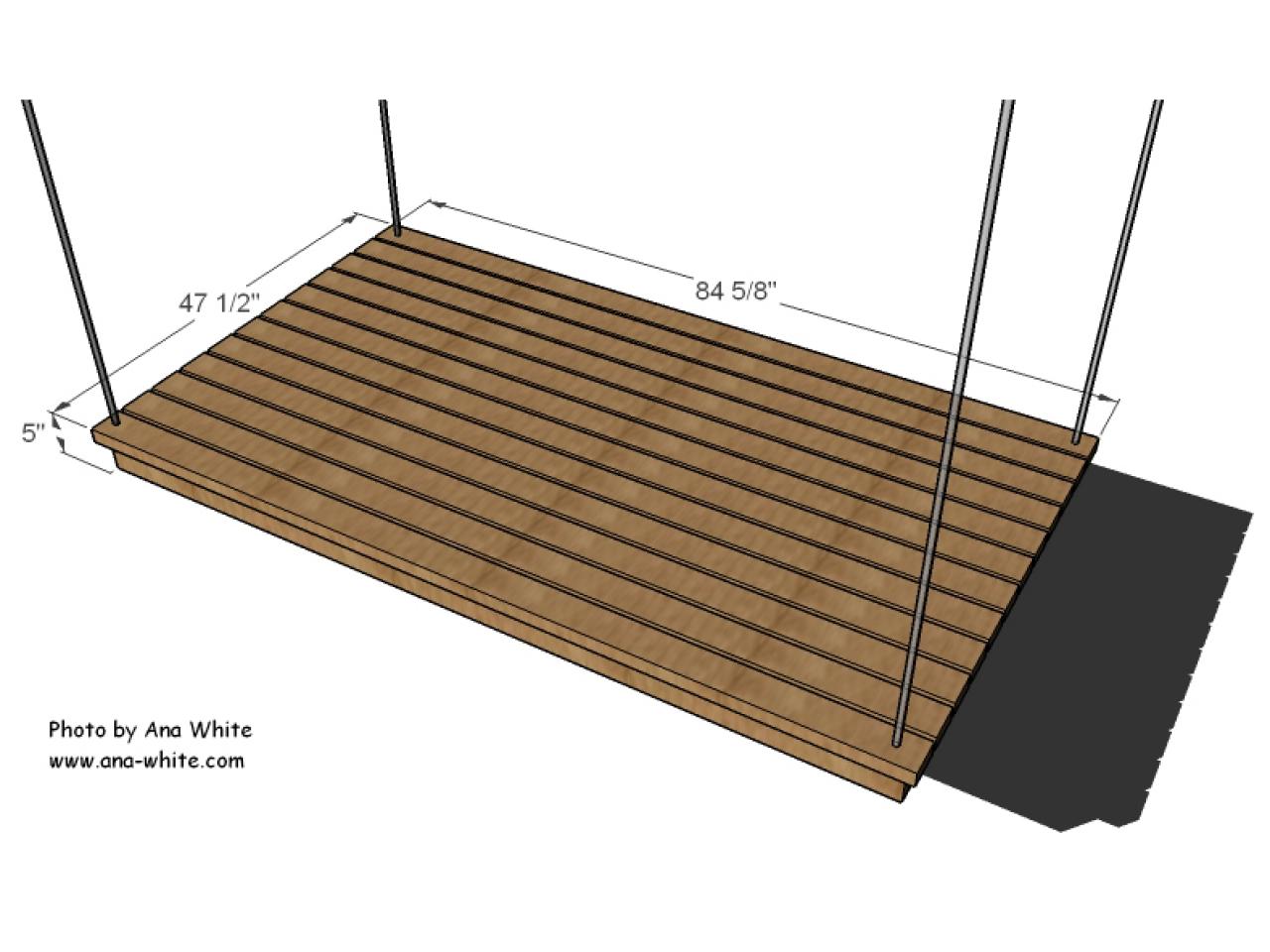 Easy Diy Hanging Daybed Hgtv