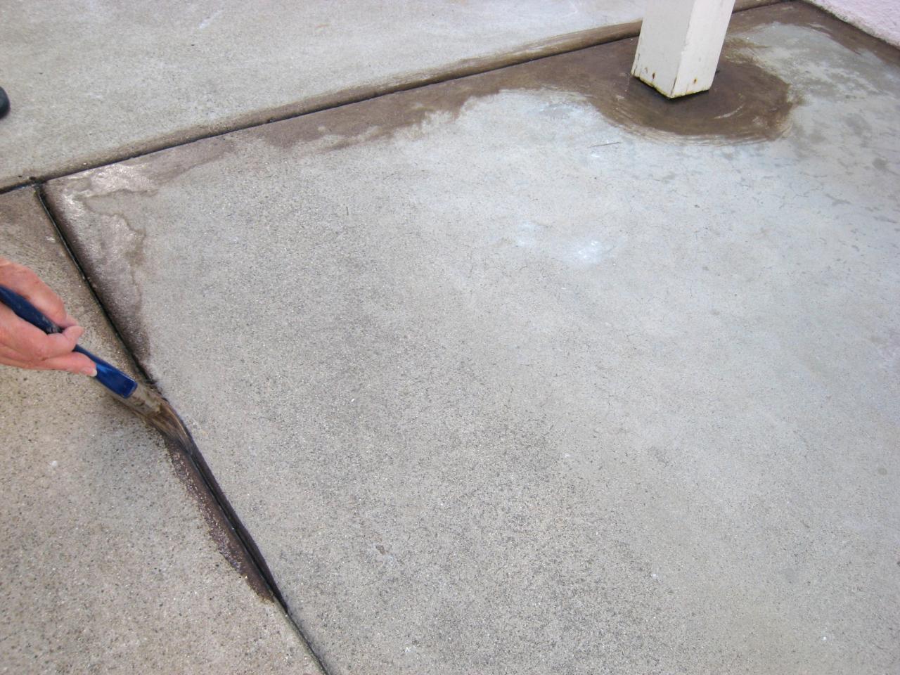 How To Stain Concrete Hgtv