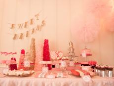 Pink Ballet-inspired Party Dessert Table 