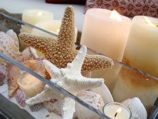 Starfish and Seashell Centerpiece 