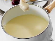 Always a party favorite, cheese fondue can be made hours before serving.