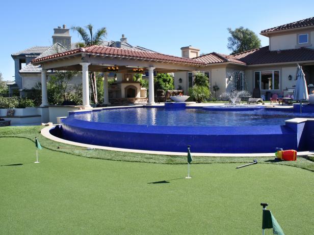 putting in a pool