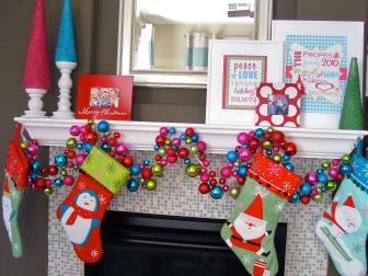 Mantel Decorations for the Holidays