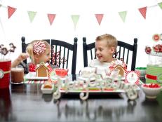Host a Kid-Friendly Gingerbread House Decorating Party