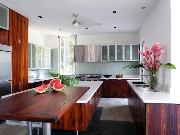 Cherry Kitchen Cabinets Pictures Ideas Tips From - Paint Colors For Dark Cherry Cabinets