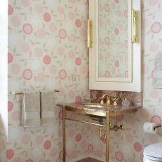 Shabby Chic Bathroom Photos Hgtv Bathroom Vanity And Fl Wallpaper