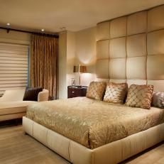 Photos Hgtv Sophisticated Master Bedroom In Gold