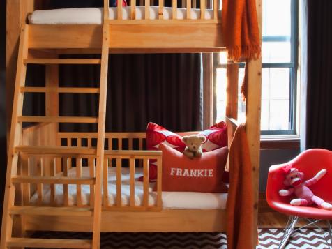 Small, Shared Kids' Room Storage and Decorating