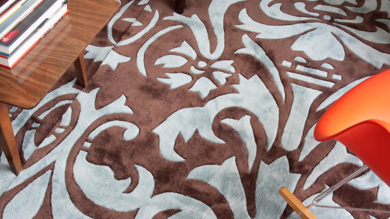 How To Make A Custom Rug Out of Fabric - In My Own Style