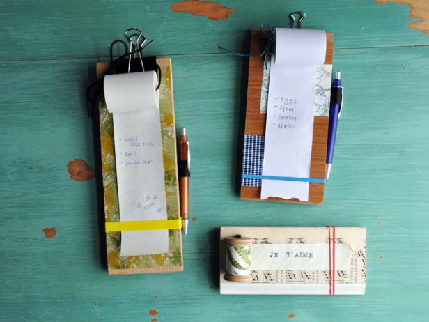 Recycled Hanging notepads