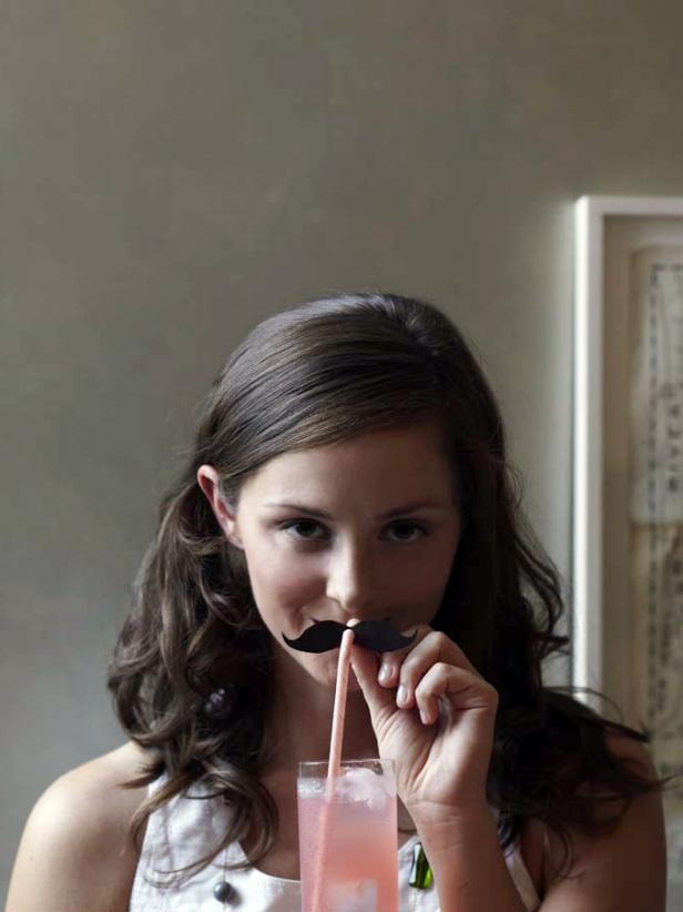 Have fun with faux facial hair! These mustache drink toppers are sure to make your guests smile while they sip your signature drinks.