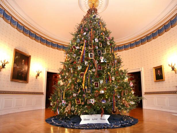 White House Blue Room's Christmas Tree | HGTV