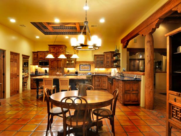 Spanish Style Tile Kitchen Hgtv Spanish Style Tile Kitchen Hgtv