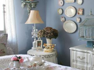 Pastel Cottage Style Bedroom