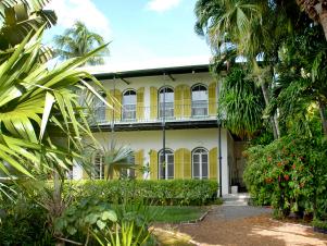 Ernest Hemingway Home Exterior in Key West